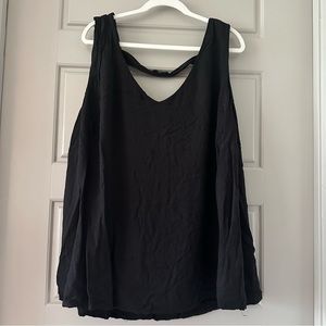 new look black tank top